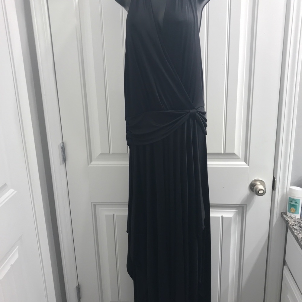 BCBG Maxazria Halter Gown BNWT!